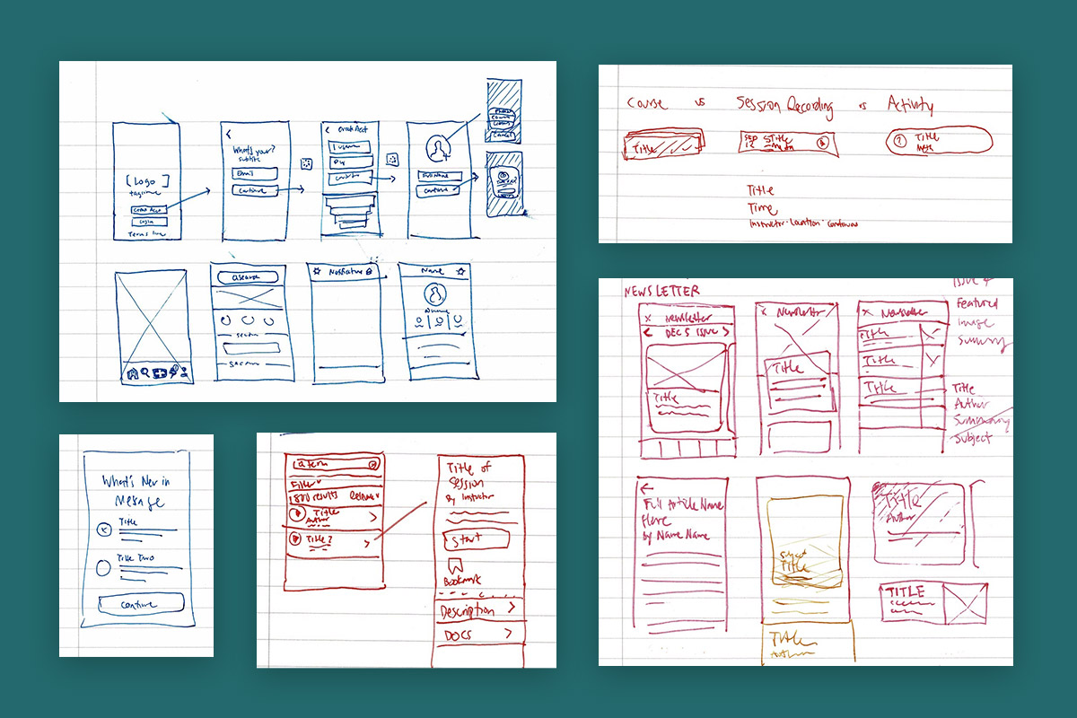 Lo-Fi Wireframes